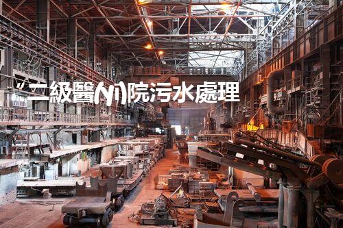 “二級醫(yī)院污水處理，綠色守護，健康同行”